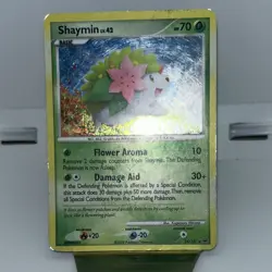 Pokemon TCG Shaymin Great Encounters Holo Rare 14/127 HP70 English - Image 4