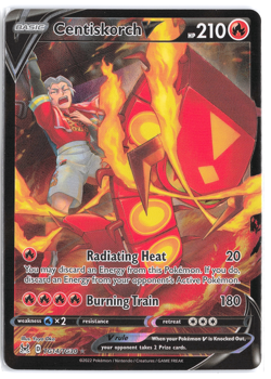 Centiskorch V TG14/TG30 Lost Origin Trainer Gallery Pokemon TCG - Image 1