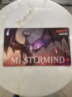 MTG NICOL BOLAS MASTERMIND HOUR OF DEVASTATION GAME DAY PLAYMAT WINNER!!! - Image 1
