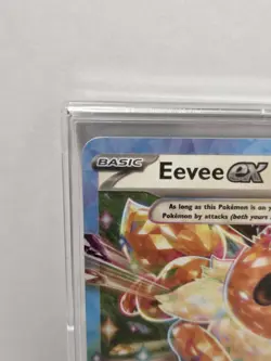 Eevee ex 075/131 Prismatic Evolutions Double Rare Holo 200HP EX Pokemon TCG - Image 2
