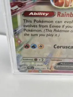 Eevee ex 075/131 Prismatic Evolutions Double Rare Holo 200HP EX Pokemon TCG - Image 4