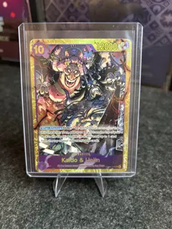 One Piece Kaido & Linlin OP08-119 SEC Secret Rare English Near Mint Bandai - Image 1