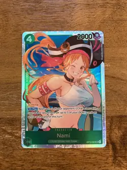 Nami OP14-031 SR The Azure Sea’s Seven One Piece TCG English NM - Image 1