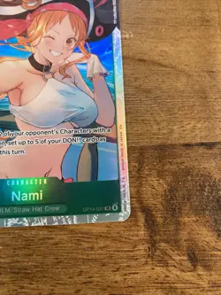 Nami OP14-031 SR The Azure Sea’s Seven One Piece TCG English NM - Image 3