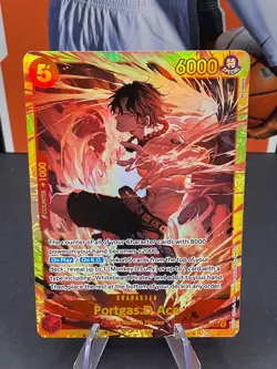 Portgas D. Ace OP16-118 SEC Secret Rare Time Of Battle One Piece TCG - Image 1