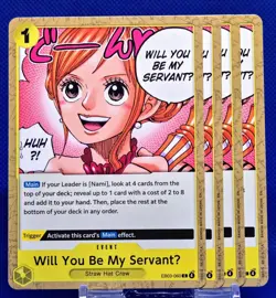 One Piece English - Will You Be My ServantU - EB03-060 - C - NM x4 - Image 1