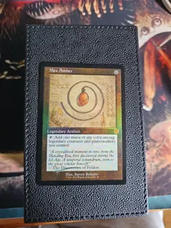 MTG Mox Amber Schematic Foil The Brothers' War - Image 1