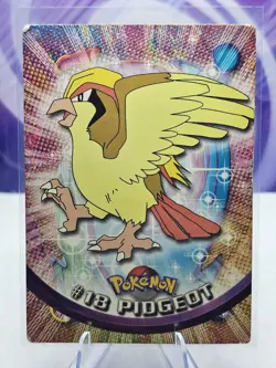 Pokemon Card Pidgeot #18 Topps Series 1 Black Logo HP - Image 1
