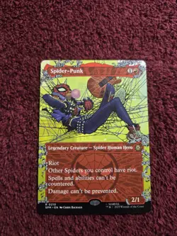 Spider Punk 0210 Regular Borderless Marvels Spider-Man - Image 1