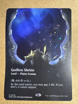 Godless Shrine (Borderless) (Galaxy Foil) Edge of Eternities Foil - Image 1