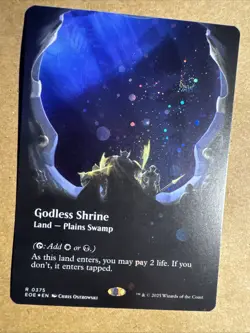 Godless Shrine (Borderless) (Galaxy Foil) Edge of Eternities Foil - Image 3