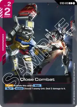Gundam Card Game Close Combat [ST06 - ST03-013] Near Mint - EN - Image 1