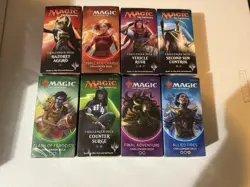 Wizards of the Coast Magic: The Gathering Challenger Decks Lot of 8 English - Image 1