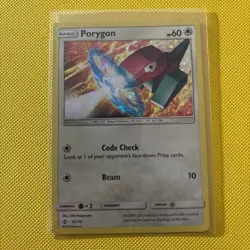 Porygon ~ 12/12 ~ Holo ~ MCDONALDS PROMO 2018 ~ LIGHT PLAY ~ Pokemon Card - Image 1