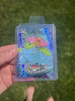 2000 SPECTRA CHROME Topps Chrome Pokemon #03 Venusaur Chrome Series NM+ - Image 1