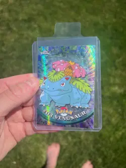 2000 SPECTRA CHROME Topps Chrome Pokemon #03 Venusaur Chrome Series NM+ - Image 3