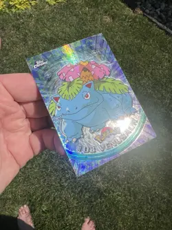 2000 SPECTRA CHROME Topps Chrome Pokemon #03 Venusaur Chrome Series NM+ - Image 4