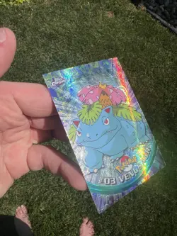 2000 SPECTRA CHROME Topps Chrome Pokemon #03 Venusaur Chrome Series NM+ - Image 5