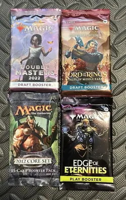 MTG Chaos Draft Bundle - 24 Booster Packs From All Different Sets Fresh From Box - Image 1