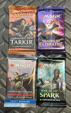 MTG Chaos Draft Bundle - 24 Booster Packs From All Different Sets Fresh From Box - Image 5