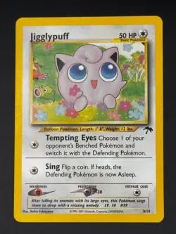 Pokemon TCG: Jigglypuff - Southern Islands 8/18 Promo Rare [LP] - Image 1
