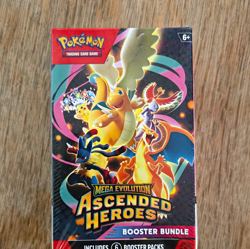 Pokemon TCG Mega Evolution Ascended Heroes Booster Bundle 6 Booster Packs - Image 1