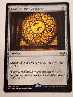 Glass of the Guildpact - Ravnica Allegiance - Magic the Gathering MTG Nice! - Image 1