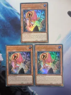 YuGiOh! Gnomaterial MP20-EN050 Ultra Rare x3 PLAYSET 1st Ed - Image 1