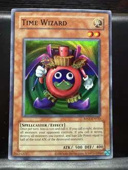 #RP01-EN035 2024 Retro Pack Time Wizard Super Rare - Image 1