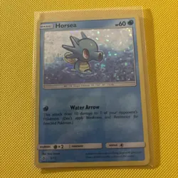 Pokemon TCG Horsea 03/12 McDonald's Promo Holo 2018 Pokemon Card - Image 1