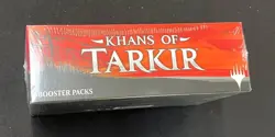 KHANS OF TARKIR FACTORY SEALED Booster BOX Mtg (36 packs total)-English - Image 3