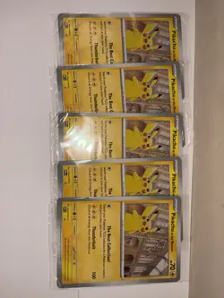 Pikachu At The Museum Pokemon Card Promo - Sealed x5 - Image 1
