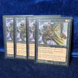 Dark Privilege Visions MTG Magic the Gathering Card 4 - Image 1