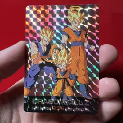 Dragon Ball Z 235 Prism Foil Hero Collection Series 2 Artbox Card DBZ Goku Gohan - Image 1