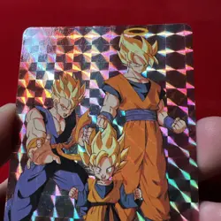 Dragon Ball Z 235 Prism Foil Hero Collection Series 2 Artbox Card DBZ Goku Gohan - Image 2