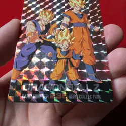 Dragon Ball Z 235 Prism Foil Hero Collection Series 2 Artbox Card DBZ Goku Gohan - Image 4