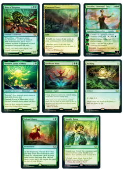 Commander Collection Green Premium Foil MTG Magic The Gathering NEW - Image 2