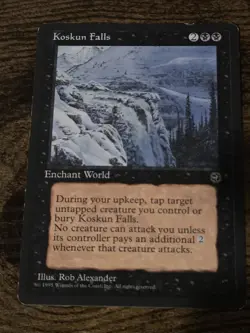 MTG Koskun Falls - Homelands Magic the Gathering - Image 1