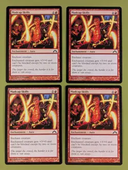 Madcap Skills x4 Gatecrash 4x Playset Magic the Gathering MTG - Image 1