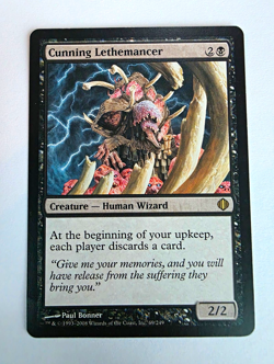 Wizards of the Coast MTG Cunning Lethemancer Shards of Alara Rare 69/249 Reg EN - Image 1