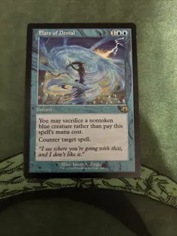 Flare of Denial Retro Frame MTG Modern Horizons 3 Rare 400 NM - Image 1