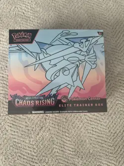 Pokemon TCG Chaos Rising Pokemon Center Elite Trainer Box ETB Factory Sealed - Image 1