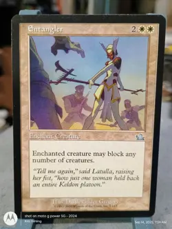 2000 Magic The Gathering Prophecy Entangler #7 NM Ex Condition - Image 1
