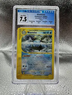 2002 Pokemon Blastoise 4/165 Expedition Holo | CGC 7.5 | 💎🔥 - Image 1
