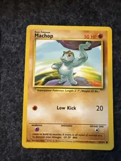 Machop 052/102 Base Set Regular - Pokemon TCG - Image 3