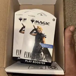 Magic the Gathering Final Fantasy Sleeved Booster Pack Factory Sealed - Image 1