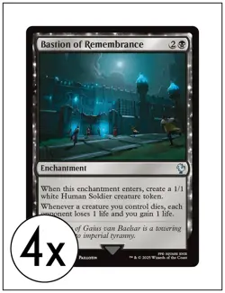 4x Bastion of Remembrance, Final Fantasy Commander, Magic MTG NM - Image 1