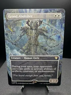 MTG Commander Masters Grand Abolisher Borderless Regular NM! - Image 1