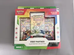 Pokemon TCG First Partner Illustration Collection S1 Sealed Box 2025 Promo - Image 1