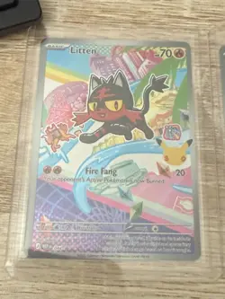 Pokemon TCG First Partner Illustration Collection Series 1 Gen 7 Alola Starters - Image 4